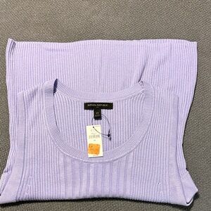 Banana Republic Light Purple Ribbed Tank - XS - NWT